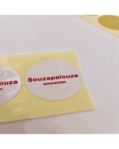 4,5x4,5 CM | STICKER | HEISSDRUCK