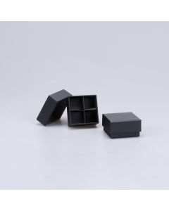 TWINPART | 6X6X2,9 CM | BOX MIT DECKEL UND EINSATZ