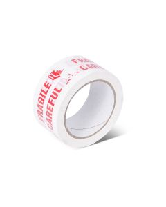 PVC Klebeband weiss "Vorsicht- Fragile"